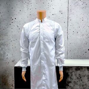 Presidential Cleanroom Services l Frock, Overcoat l Knit Cuffs l Unisex 2XL New